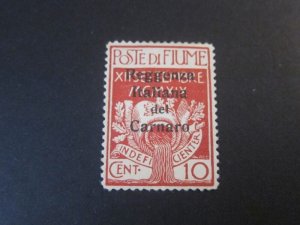 Italy Fiume 1920 Sc 107 MH