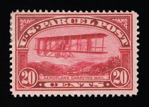 EXCELLENT GENUINE SCOTT #Q8 F-VF MINT OG H 1913 CARMINE ROSE PARCEL POST #20171