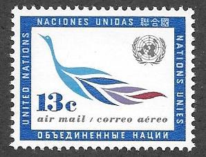 United Nations Scott C10  MNH  Post Office fresh