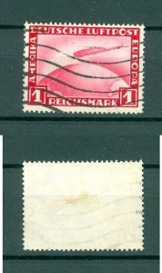 Germany. 1928. Air Mail, Europe-USA.  Zeppelin 1M. Cancel.  Scott# C 35