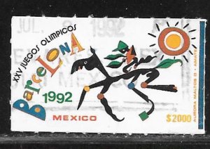 Mexico 1718: 2000p Rider, used, F