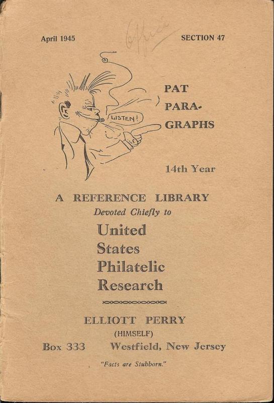 Pat Para-Graphs, 14th Year, A Reference Library Devoted C...
