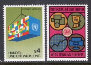 UN Vienna 35-36 MNH VF