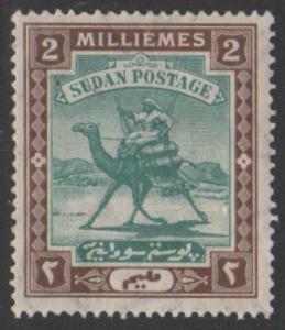 Sudan 1902 2m Camel Postman MH