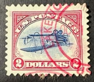 US # 4806a Inverted Jenny $2 used