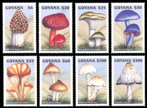 Guyana 1997 Scott #3144-3151 Mint Never Hinged