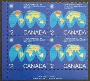 Canada 977i Plate Block LL VF MNH