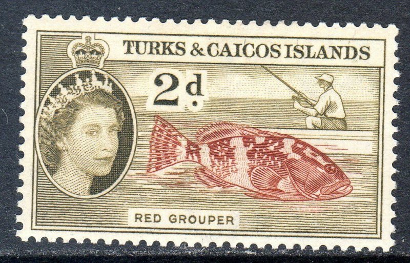 Turks & Caicos  1957   sg 239   2d  -  value  MM