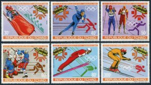 Chad 441-446,MNH.Mi 967-972. Olympics Sarajevo-1984.Bobsledding,Skating,Hockey,