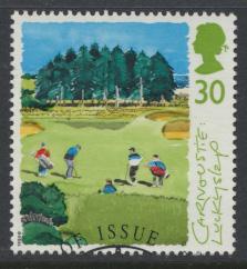 Great Britain  SG 1831 SC# 1569 Used / FU with First Day Cancel - Golf Scotti...