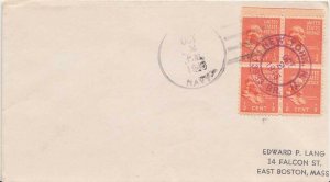 United States Fleet Post Office 1/2c Franklin Prexie (4) 1946 U.S. Navy and Y...