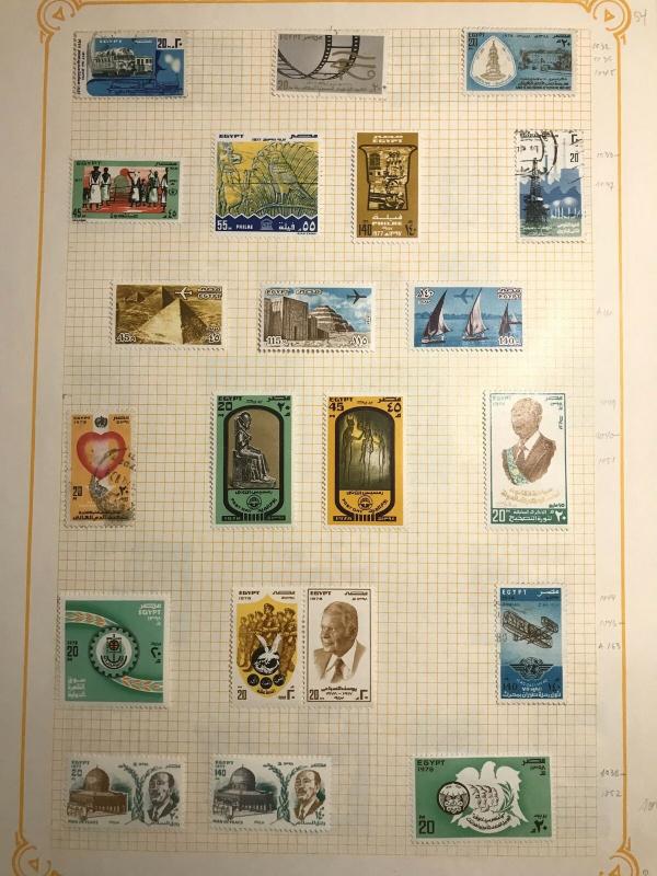 EGYPT 1970s M&U Collection(Appx 200 Items) KR 684