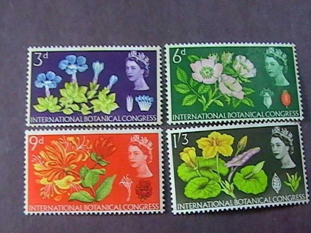 GREAT BRITAIN # 414p-417p--MINT NEVER/HINGED--COMPLETE SET--PHOSPHORUS--1964