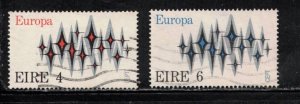 IRELAND Scott # 316-7 Used - 1972 Europa Issue