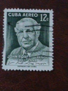 ​CUBA-FAMOUS PEOPLE OF CUBA- USED VERY FINE WE SHIP TO WORLDWIDE AND COMBINE