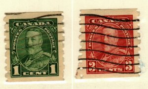 Canada #228, 230 used