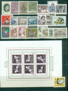 Austria 1972 Year Selection, not a yearset MUH