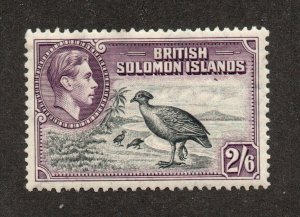 British Solomon Islands - SG# 70 MH       -         Lot 0325349