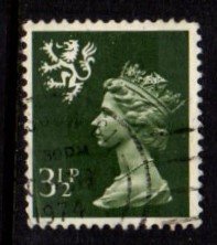 Scotland - #SMH3 Machin Queen Elizabeth II - Used