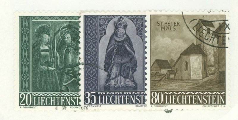 Liechtenstein #329-331  Single (Complete Set)