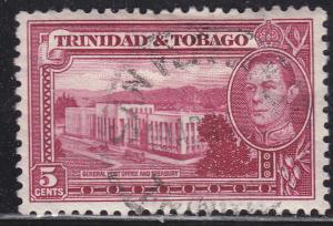 Trinidad & Tobago 54  General Post Office & Treasury 1941