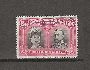RHODESIA 1910/13 SG 155a MINT