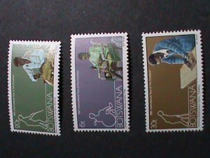 BOTSWANA STAMP 1981 SC#274-6  INTERNATIONAL YEAR OF THE DISABLED-MNH STAMP SET.