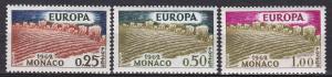 Monaco  507-9 MNH 1962 Europa