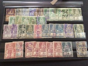 Argentina original vintage  1899-1913 revenue stamps Ref 59686