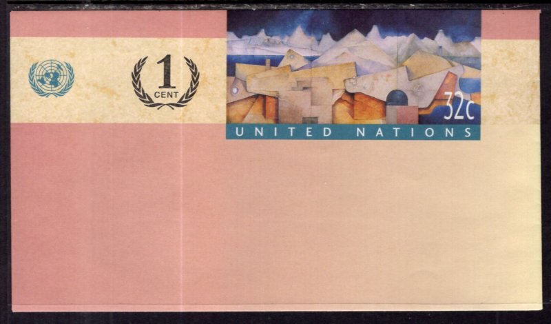 UN New York U12 Postal Stationary Unused