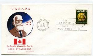 Canada 531 Lord Strathcona, Jackson , FDC