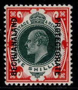 BECHUANALAND PROTECTORATE EDVII SG70, 1s deep green & scarlet, M MINT. Cat £55.