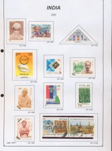 India 1990/99 Used Collection (450+Items) EP765