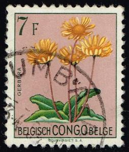 Belgian Congo #279 Gerbera Flower; Used