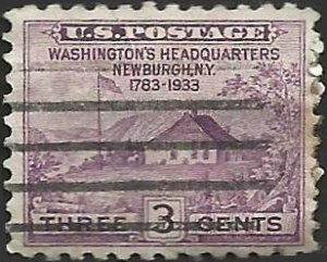 # 727 Used Violet Peace Issue Newburgh