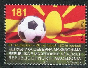 268 - NORTH MACEDONIA 2021- European Football Championship - MNH