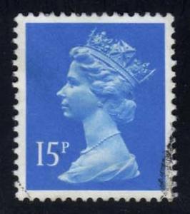 Great Britain #MH91 Machin Head, used (0.25)