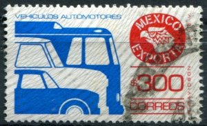 Mexico Sc#1136 Used, 300p brt blue & red, Mexico Exports (1983)