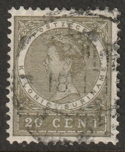 Suriname 1902 Sc 54 used