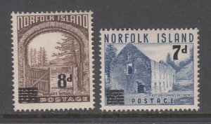 Norfolk Island 21-22 MNH VF