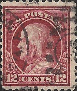 # 512a USED BROWN CARMINE BEN FRANKLIN