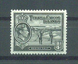 Turks & Caicos Islands sc# 78 mh cat value $.25