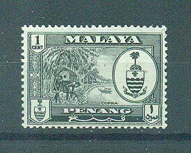 Malaya - Penang sc# 56 (2) mnh cat value $.25