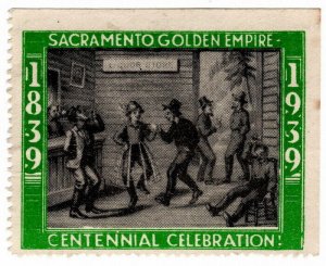 (I.B) US Cinderella : Sacramento Golden Empire Centenary (1939)