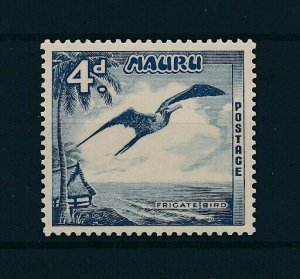 [102344] Nauru 1954 Birds vögel oiseaux frigate From set MNH