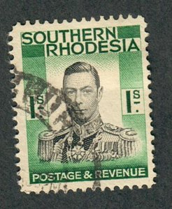 Southern Rhodesia #50 used single