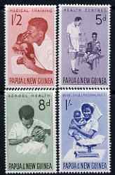 PAPUA NEW GUINEA - 1964 - Health Services - Perf 4v Set - Mint Never Hinged