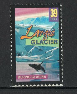 4036 * BERING GLACIER * WONDERS *U.S. Postage Stamp   MNH