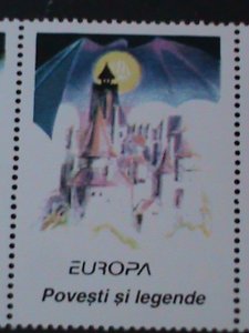 ​ROMANIA-1997-SC#4158a-EUROPA-DRACULA-STRIP STAMP-MNH VF WE SHIP TO WORLDWIDE