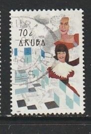 1991 Aruba - Sc 68 - used VF - 1 single - Housewife